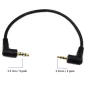 Cable stéréo mono TRS TRRS jack 3.5mm vers jack 2.5mm pour Appareil DSLR