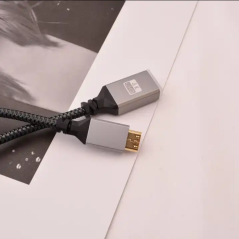 Câble en aluminium CA-195 4K 60Hz Mini HDTV vers HDTV femelle HDR 3D 18Gbps Compatible avec Camera caméscope