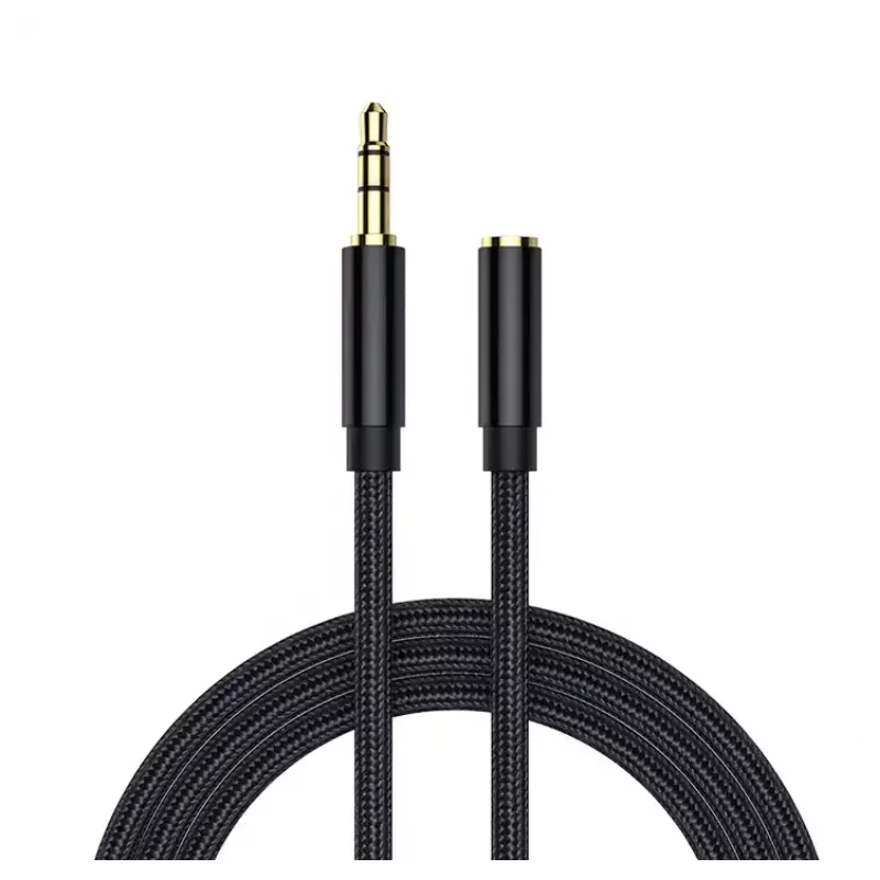 Câble d'extension audio stéréo jack 3.5mm male vers jack 3.5mm femelle longueur 2m