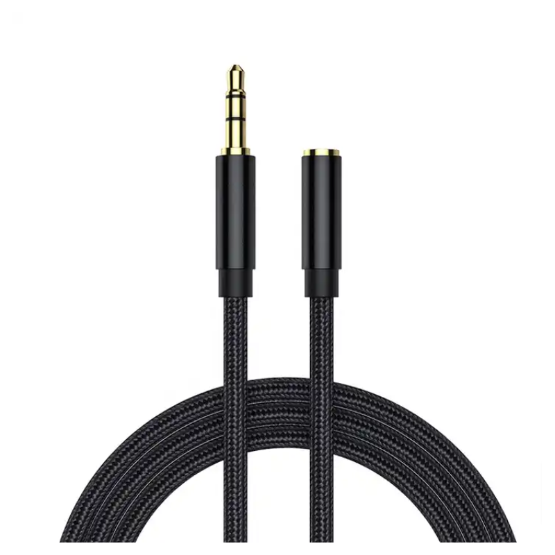 Câble d'extension Audio stéréo ZJ001MR 3.5mm, câble Jack Aux 3.5mm pour écouteurs de voiture, haut-parleur