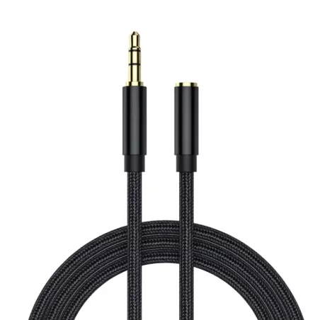 Câble d'extension Audio stéréo ZJ001MR 3.5mm, câble Jack Aux 3.5mm pour écouteurs de voiture, haut-parleur