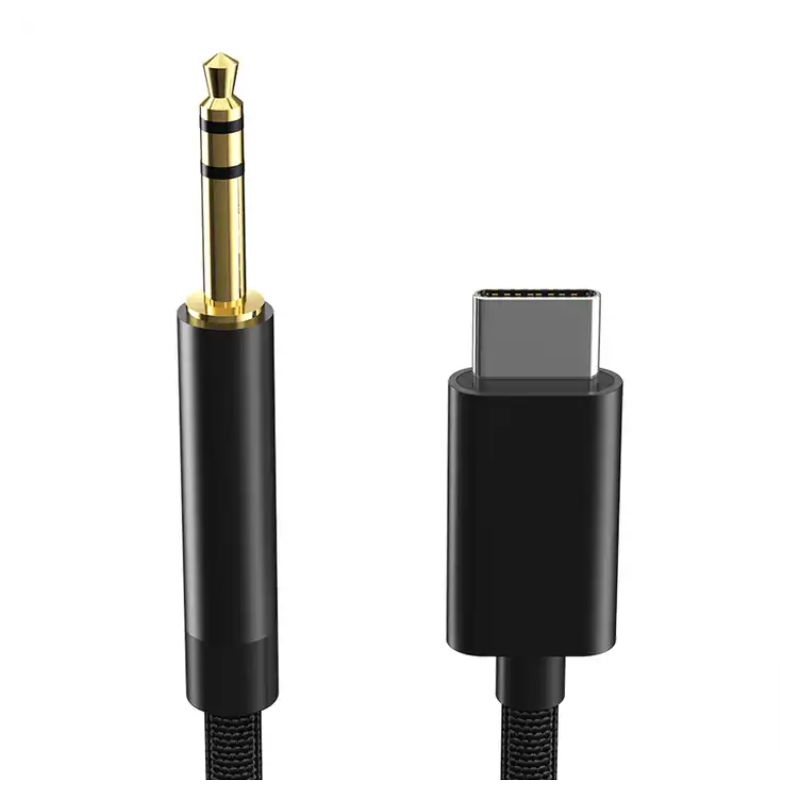 Câble adaptateur USB de Type C à 3.5mm, connecteur mâle pour casque Audio de voiture