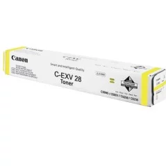 Cartouche Toner CANON C-EXV28 jaune, bleu (rendement jusqu'à 38000 pages à 5%)