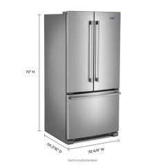 Réfrigérateur side by side MAYTAG MFF2258FEZ07 3 portes silver