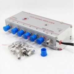 Amplificateur de Signal vidéo de télévision numérique, câble CATV 1 en 8 sorties JMA 1020MK8