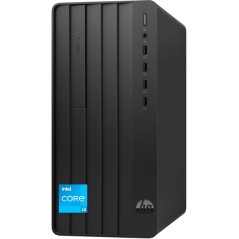 Ordinateur de bureau HP Pro Tower 290 G9 Intel Core i3-12100 de 12e génération 4Go RAM DDR4 Disque dur 1To Windows 11 Pro, Noir