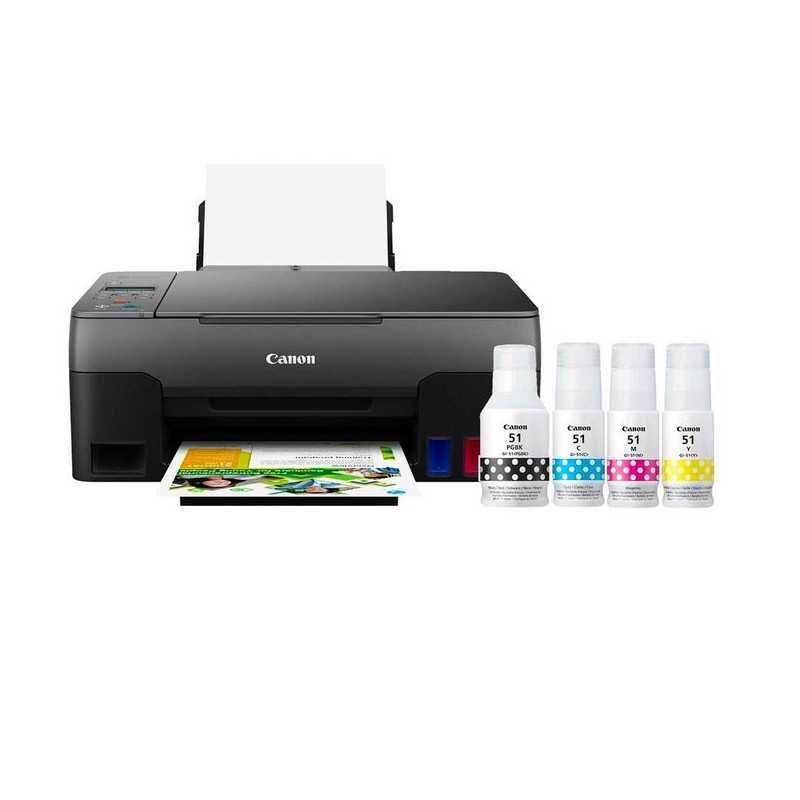 Imprimante Canon PIXMA G3420 Multifonctions (Jet d'encre, Impression Couleur, 4800 x 1200 DPI, 100 Feuilles, A4, Noir) Imprimante Canon PIXMA G3420 Multifonctions (Jet d'encre, Impression Couleur, 4800 x 1200 DPI, 100 Feuilles, A4, Noir)