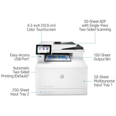 Imprimante multifonction LaserJet HP M480 MFP Enterprise 600 x 600 DP