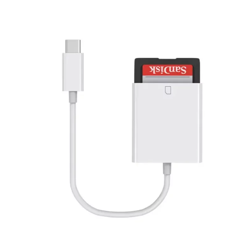 2X(Adaptateur de Lecteur de Carte USB 3.1 C USB-C Vers - TF pour TéLéPhon8)