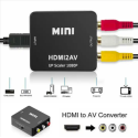 Adaptateur 1080P HDMI vers RCA AV CVBS 3RCA hdmi2av Composite vidéo Audio pour tv PC PS3 XBox