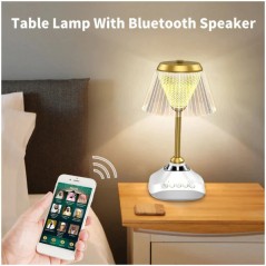 Haut-Parleur Coran EQUANTU SQ918 Lampe de Bureau Radio Coran