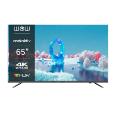 Téléviseur WOW WA65SU7200C3 Smart TV Android 4K 65 pouce