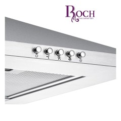 Hotte aspirante de cuisine ROCH RBH60PIRA 60X60 inox