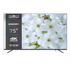 Téléviseur WOW WA75SU7200C3 75 Smart TV Android 4K