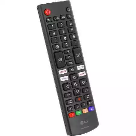 Télécommande LG AKB76037605 Original pour LG-Smart TV LED Ultra LCD 50UP75009LF 4K avec Netflix, Prime Video, Disney