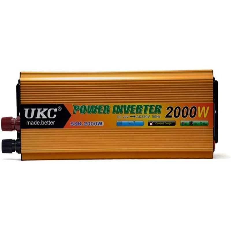 Onduleur Solaire UKC SSK-2000W 1500W / 2000W / 12 V à 220 V Onduleur Solaire UKC SSK-2000W 1500W / 2000W / 12 V à 220 V