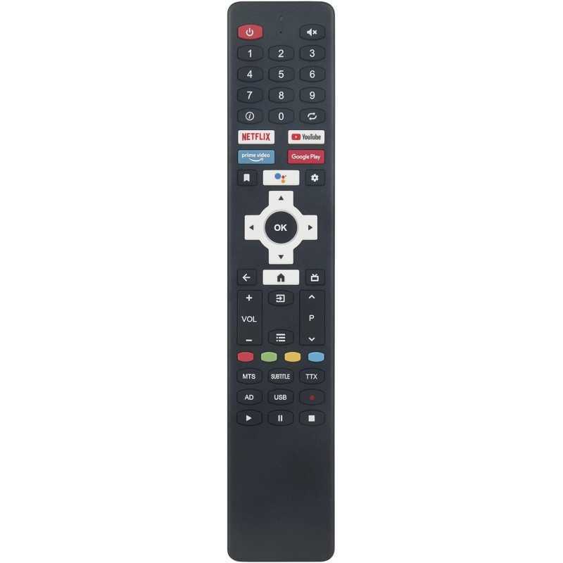 Télécommande pour téléviseur SMART TECHNOLOGY AD1835 avec bouton Netflix, YouTube, google Play Télécommande pour téléviseur SMART TECHNOLOGY AD1835 avec bouton Netflix, YouTube, google Play