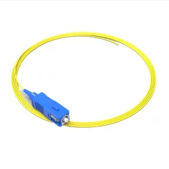 Cable Optique Pigtail Monomode Simplex SC APC 0.9mm PVC