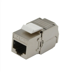 Module réseau SFTP 180 degrés blindé lan ethernet rj45 cat7
