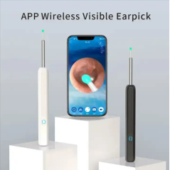 Otoscope Connecté | Extracteur de Cérumen Électrique | Visualisation en Direct sur Smartphone