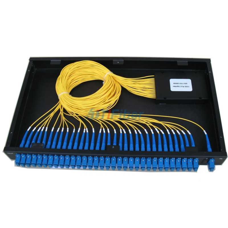 Tiroirs ODF optique 24 Ports core SC/UPC simplex entièrement équipé Tiroirs ODF optique 24 Ports core SC/UPC simplex entièrement équipé