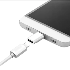 Adaptateur USB Type C femelle vers Micro USB mâle connecteur pour téléphone