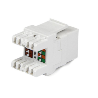 Prise trapézoïdale RJ45 UTP Cat6 D-Link NKJ-C6WHI1B21 90 degrés