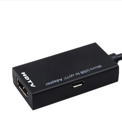 Adaptateur Micro USB vers hdmi, 1080P, pour vidéo et graphique