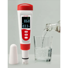 Testeur d'eau pH de haute précision numérique LCD pour l'eau potable