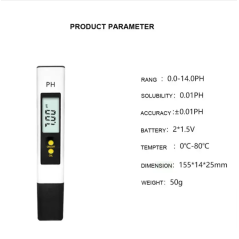 Testeur de PH numérique d'eau Portable de haute précision calibrage automatique