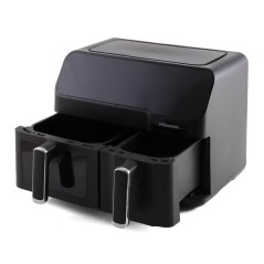 Friteuse a air électrique HISENSE H09AFBK2S5 5.3 litre et 3.3 litres double