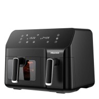 Friteuse a air électrique HISENSE H09AFBK2S5 5.3 litre et 3.3 litres double