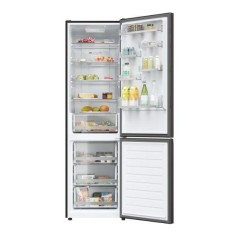 Réfrigérateur HAIER HCN390ST combine 3 tiroirs 286 litres silver