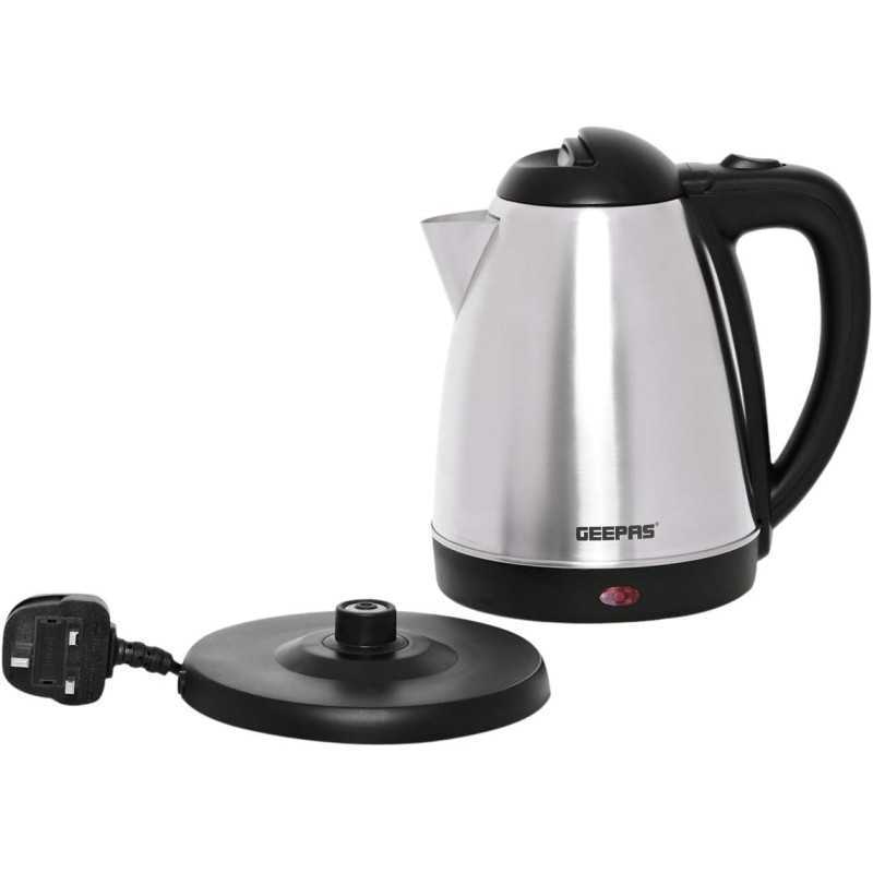Bouilloire électrique en acier inoxydable GEEPAS GK5454N 1,8 litres 1500 watts Bouilloire électrique en acier inoxydable GEEPAS GK5454N 1,8 litres 1500 watts