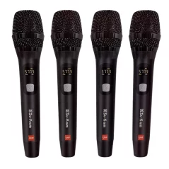 Microphone sans fil SUKAM SM-4-0 avec compression de référence audio brevetée UHF