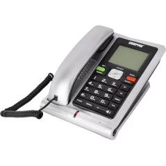 Téléphone Fixe GEEPAS GTP28011 avec identification de l'appelant