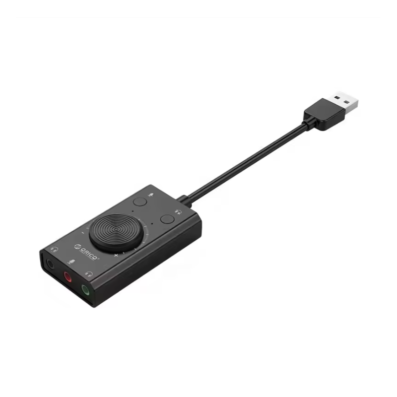 Carte son stéréo micro haut-parleur casque prise audio 3.5mm interrupteur muet réglage du Volume Carte son stéréo micro haut-parleur casque prise audio 3.5mm interrupteur muet réglage du Volume