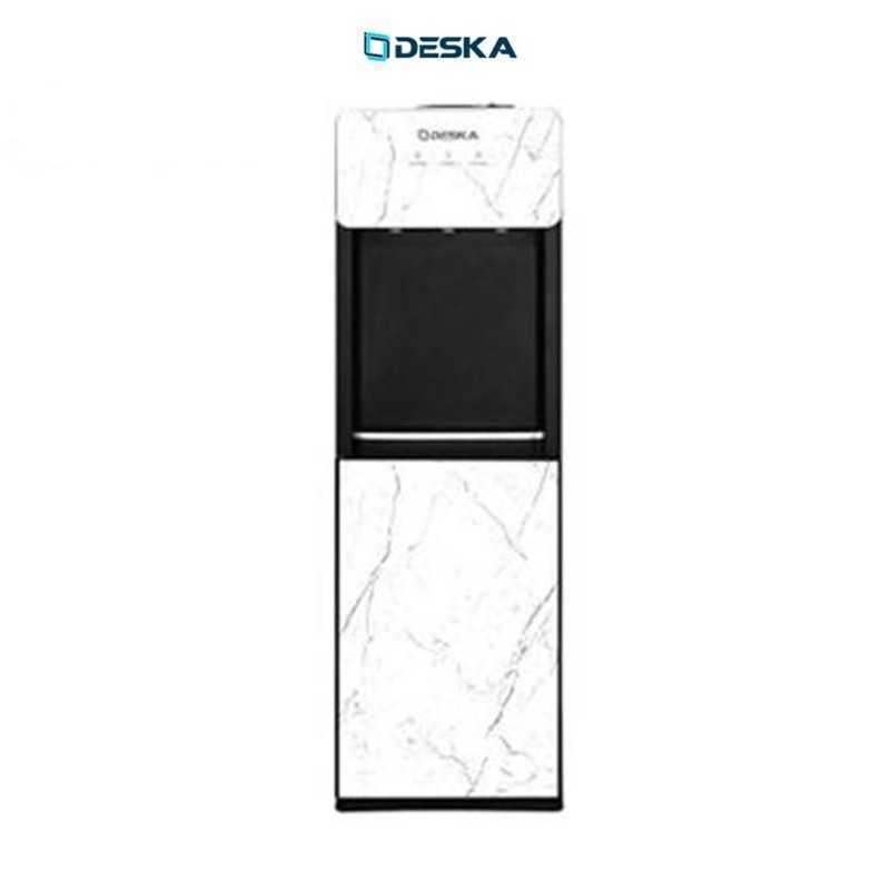 Fontaine a eau DESKA WD-16WH-E 3 robinets avec réfrigérateur blanc Fontaine a eau DESKA WD-16WH-E 3 robinets avec réfrigérateur blanc