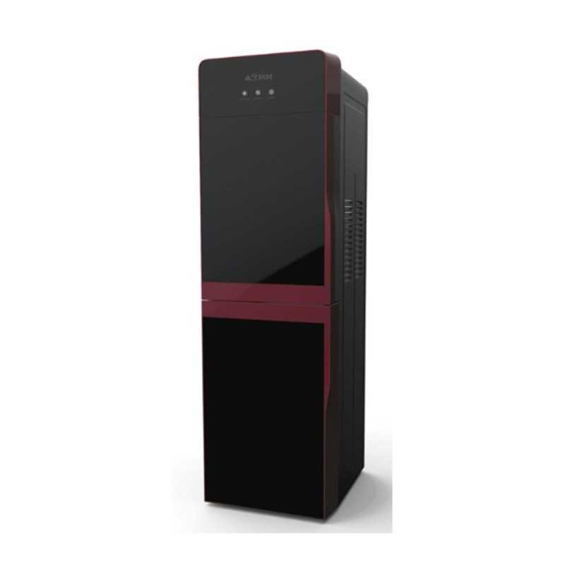 Fontaine a eau ASTECH FNT39VER avec frigo rouge/noir Fontaine a eau ASTECH FNT39VER avec frigo rouge/noir