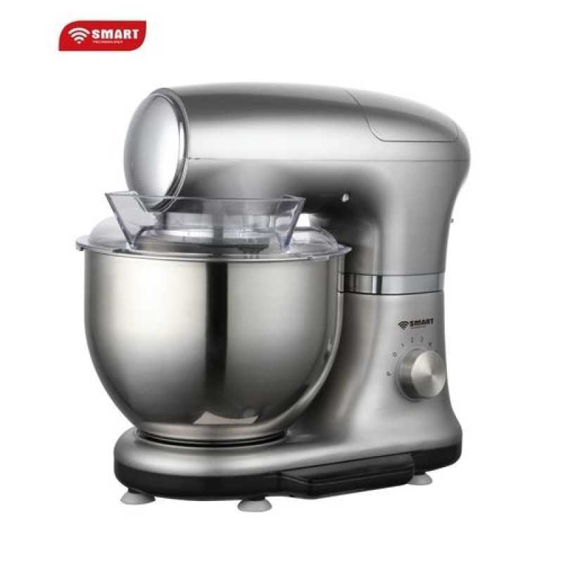 Robot de cuisine pâtisserie SMART TECHNOLOGY STPE-9999D 6 litres gris Robot de cuisine pâtisserie SMART TECHNOLOGY STPE-9999D 6 litres gris