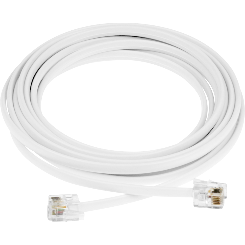 Cable RJ11 3M pour Téléphone Fix, ADSL,Fax Cable RJ11 3M pour Téléphone Fix, ADSL,Fax