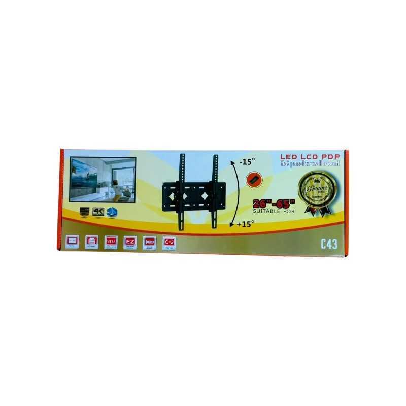 Support téléviseur mural fixe AIRFLUX AF-C43 de 26 à 65 pouces