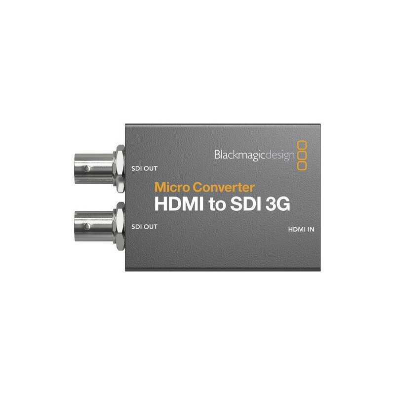 Micro Converter HDMI vers SDI 3G Blackmagic Design avec alimentation Micro Converter HDMI vers SDI 3G Blackmagic Design avec alimentation