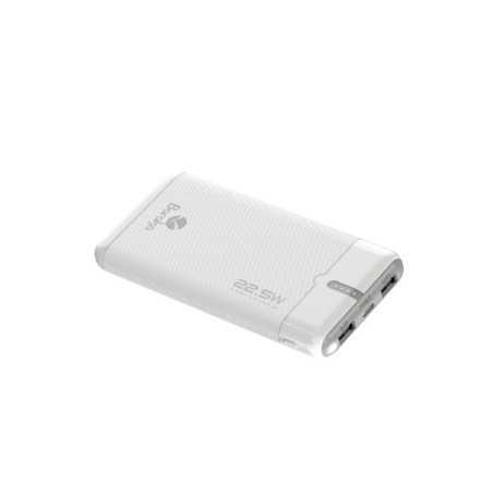 Power Bank Baraka BRK-PB66 10000mAh Blanc Avec 1 Entrée Type-C Et 2 Sorties USB + 1 Sortie Type-C