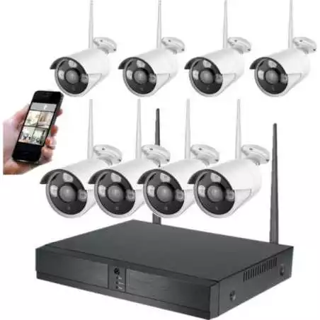 Kit Caméra Surveillance WiFi Intelligent 5G NVR