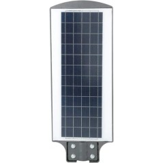 Lampadaire solaire LED 25W avec télécommande, IP65, étanche, capteur de mouvement PIR