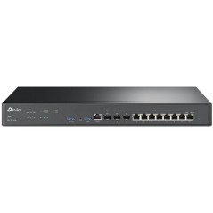 Routeur VPN Omada avec 2 ports SFP+ 10GE + 1 port LANWAN SFP+ 10 Gbps+ 1 port LANWAN SFP Gigabit 101001000 Mbps + 8 ports