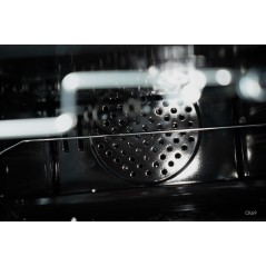 Cuisinière Astech CK66ELCF 4 feux a gaz 60x60cm avec écran et chaleur tourne