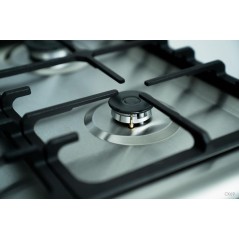 Cuisinière Astech CK66ELCF 4 feux a gaz 60x60cm avec écran et chaleur tourne