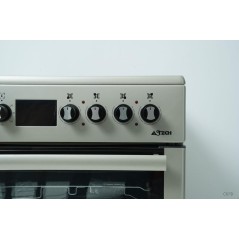 Cuisinière et four électrique ASTECH CK78PLFOEL 4 FEUX 60x60cm inox